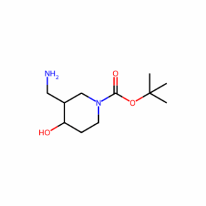 tert-Butyl 3-(aminomethyl)-4-hydroxypiperidine-1-carboxylate