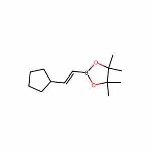 (E)-2-(2-Cyclopentylvinyl)-4,4,5,5-tetramethyl-1,3,2-dioxaborolane