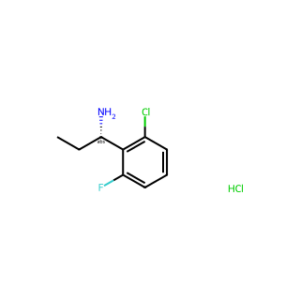 (S)-1-(2-Chloro-6-Fluorophenyl)Propan-1-Amine Hcl