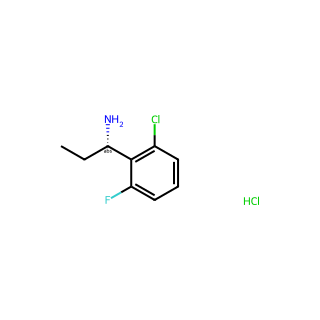 (S)-1-(2-Chloro-6-Fluorophenyl)Propan-1-Amine Hcl