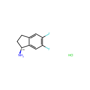 (S)-5,6-Difluoro-2,3-Dihydro-1H-Inden-1-Amine Hydrochloride