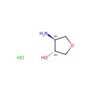 (3R,4S)-4-aminooxolan-3-ol hydrochloride