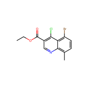 ethyl 5-bromo-4-chloro-8-methylquinoline-3-carboxylate