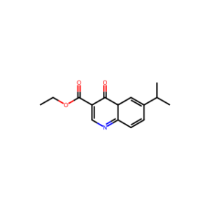 ethyl 4-oxo-6-(propan-2-yl)-1,4-dihydroquinoline-3-carboxylate