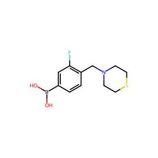 (3-Fluoro-4-(thiomorpholinomethyl)phenyl)boronic acid