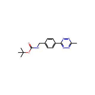 tert-Butyl (4-(6-methyl-1,2,4,5-tetrazin-3-yl)benzyl)carbamate