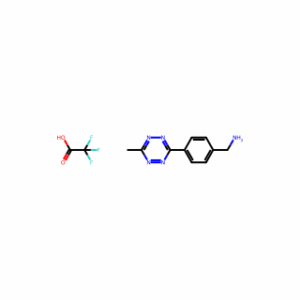 (4-(6-Methyl-1,2,4,5-tetrazin-3-yl)phenyl)methanamine trifluoroacetic acid