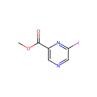 methyl 6-iodopyrazine-2-carboxylate