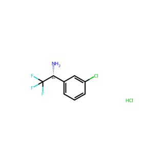 (R)-1-(3-chlorophenyl)-2,2,2-trifluoroethan-1-amine hcl