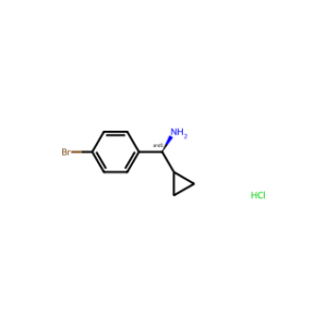 (4-Bromophenyl)(cyclopropyl)methanamine hydrochloride