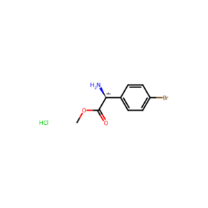 (S)-Methyl 2-amino-2-(4-bromophenyl)acetate hydrochloride