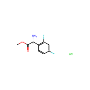 (R)-Methyl 2-amino-2-(2,4-difluorophenyl)acetate hydrochloride
