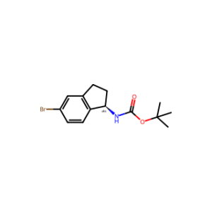 (R)-tert-Butyl (5-bromo-2,3-dihydro-1H-inden-1-yl)carbamate