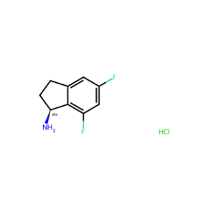(S)-5,7-Difluoro-2,3-dihydro-1H-inden-1-amine hydrochloride