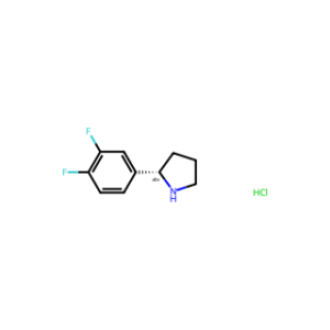(S)-2-(3,4-Difluorophenyl)Pyrrolidine Hydrochloride