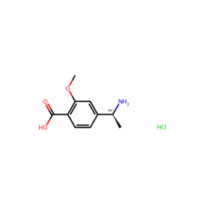 (S)-4-(1-Aminoethyl)-2-methoxybenzoic acid hydrochloride