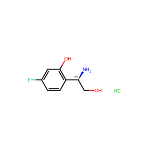 (R)-2-(1-Amino-2-hydroxyethyl)-5-fluorophenol hydrochloride