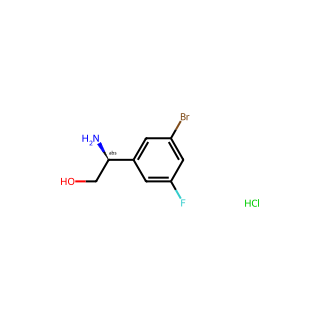 (S)-2-AMINO-2-(3-BROMO-5-FLUOROPHENYL)ETHAN-1-OL HCL