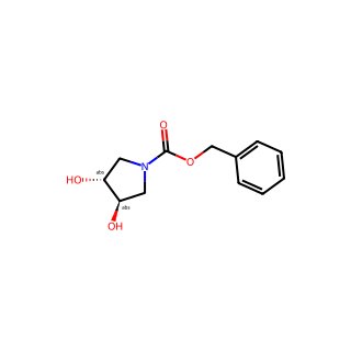 (3R,4R)-Benzyl 3,4-dihydroxypyrrolidine-1-carboxylate
