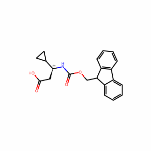 (3S)-3-cyclopropyl-3-({[(9H-fluoren-9-yl)methoxy]carbonyl}amino)propanoic acid