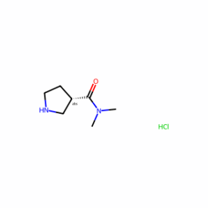 (3S)-N,N-dimethylpyrrolidine-3-carboxamide hydrochloride