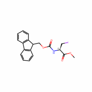 L-Alanine, N-[(9H-fluoren-9-ylmethoxy)carbonyl]-3-iodo-, methyl ester