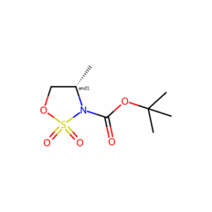tert-butyl 4-methyl-2,2-dioxo-1,2lambda6,3-oxathiazolidine-3-carboxylate