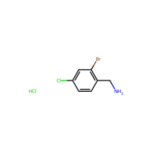 (2-Bromo-4-chlorophenyl)methanamine hydrochloride