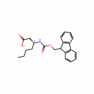 (3S)-3-[[(9H-Fluoren-9-ylmethoxy)carbonyl]amino]heptanoic acid