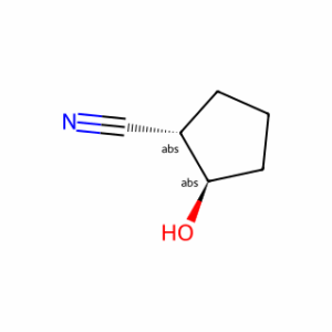 trans-2-Hydroxycyclopentane-1-carbonitrile