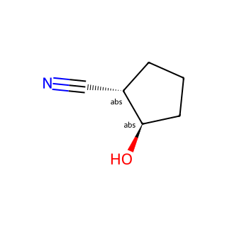trans-2-Hydroxycyclopentane-1-carbonitrile