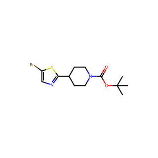tert-Butyl 4-(5-bromothiazol-2-yl)piperidine-1-carboxylate