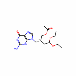(R)-2-((2-amino-6-hydroxy-9H-purin-9-yl)methyl)-4,4-diethoxybutyl acetate