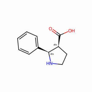 (2R,3S)-2-Phenyl-3-pyrrolidinecarboxylic acid