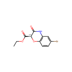 ethyl 6-Bromo-3-oxo-3,4-dihydro-2H-benzo[b][1,4]oxazine-2-carboxylate