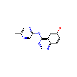 4-((5-Methylpyrazin-2-yl)amino)quinazolin-6-ol