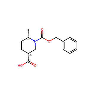 (3R,6S)-1-benzyloxycarbonyl-6-methyl-piperidine-3-carboxylic acid