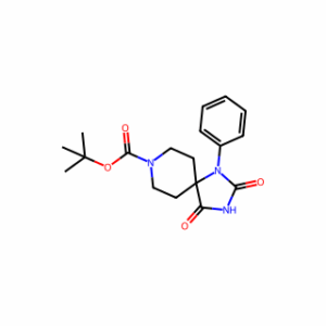 tert-Butyl 2,4-dioxo-1-phenyl-1,3,8-triazaspiro[4.5]decane-8-carboxylate