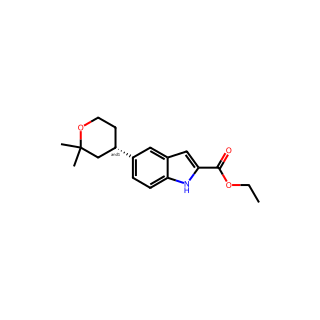 Ethyl 5-(2,2-Dimethyltetrahydro-2H-Pyran-4-Yl)-1H-Indole-2-Carboxylate
