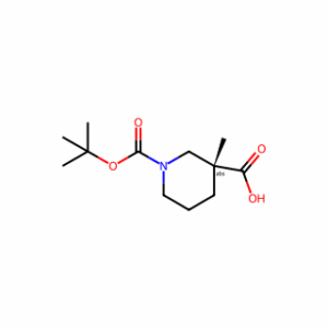 (3R)-1-[(tert-butoxy)carbonyl]-3-methylpiperidine-3-carboxylicacid