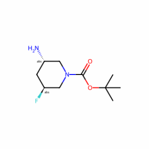 tert-butyl (3S,5S)-3-amino-5-fluoropiperidine-1-carboxylate