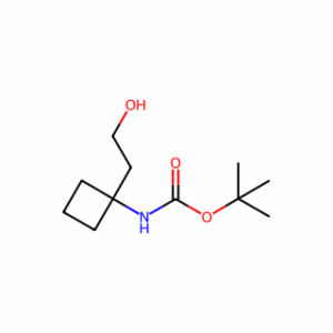 tert-butyl N-[1-(2-hydroxyethyl)cyclobutyl]carbamate