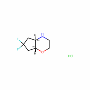 (4aR,7aR)-rel-6,6-Difluorooctahydrocyclopenta[b][1,4]oxazine hydrochloride