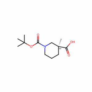 (3R)-1-[(tert-Butoxy)carbonyl]-3-methylpiperidine-3-carboxylic acid