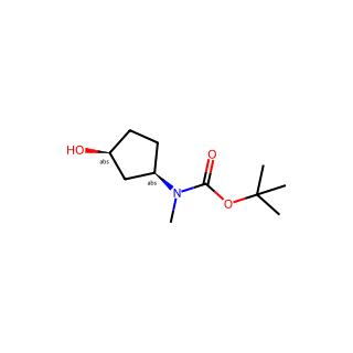 tert-Butyl (rel-(1R,3S)-3-hydroxycyclopentyl)(methyl)carbamate