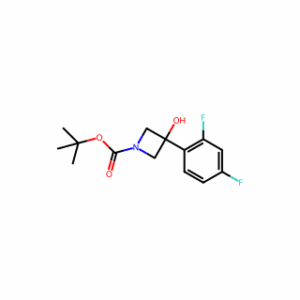 tert-butyl 3-(2,4-difluorophenyl)-3-hydroxyazetidine-1-carboxylate