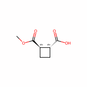 trans-2-(methoxycarbonyl)cyclobutanecarboxylic acid