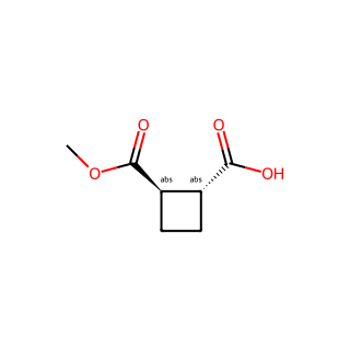 trans-2-(methoxycarbonyl)cyclobutanecarboxylic acid
