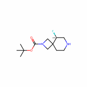 tert-butyl 5-fluoro-2,7-diazaspiro[3.5]nonane-2-carboxylate
