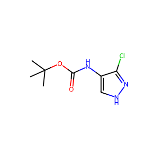 tert-Butyl (3-chloro-1h-pyrazol-4-yl)carbamate